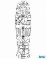 Coloring Egyptian Pharaoh Pages King Popular sketch template