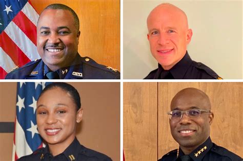 finalists  considered  top position  oakland police