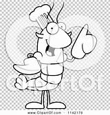 Chef Mascot Lobster Crawdad Idea Character sketch template
