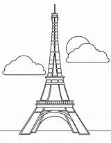 Coloring Eiffel Tower Pages Seurat Paris French Kids Icon Drawing Template Printable Tokyo Getdrawings France Color Magnificent Sheet Getcolorings Sheets sketch template
