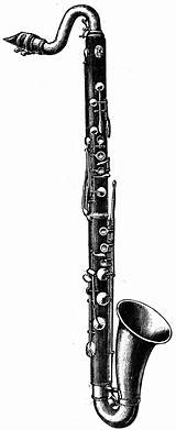 Clarinet Usf Saxophone Cliparts Clarineta Clipground Clarinete Treble Clef Womensbodysuit sketch template