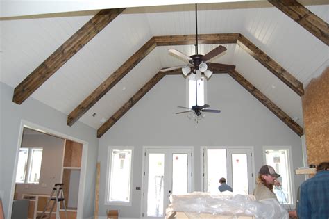 vaulted ceilings precision custom home builders