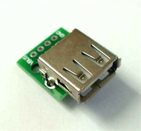 Connecteur Usb Femelle Pcb Usb Female Connector With Module Board Hot