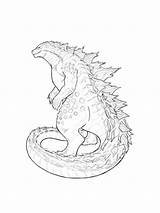Godzilla Coloring Pages Printable 2021 Colorpages sketch template