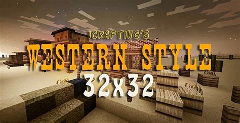 icraftings western style resource pack mc modnet