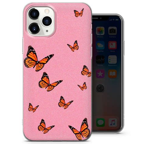 butterfly phone case colorful butterfly phone cover for 12 etsy