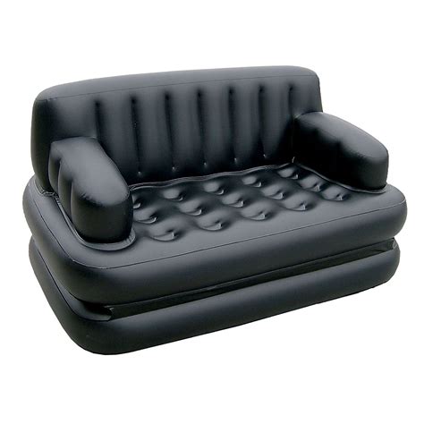 buy rodex    inflatable sofa cum air bed couch   electric pump