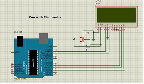 fun  electronics  sensors interfacing  lcd  arduino