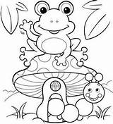 Toad Colorir Sapo Bubakids Desenhos Sapinho Moldes Toads Catterpillar Espacoeducar Páginas Coloringbay Frogs Gatos sketch template
