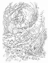 Hobbit Coloring Pages Hole Colouring Ground Drawing Adult Lived There Sheets Books Book Bilbo Print Baggins Lord Rings Getdrawings Lotr sketch template