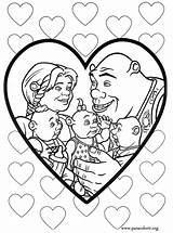 Shrek Coloring Fiona Pages Printable Babies Colouring Their Children Para Happy Colorir Beside Family Library Clipart Popular sketch template