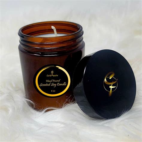 hand poured scented soy candle oz colefacts fashion wedding