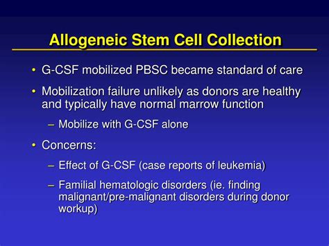 allogeneic hematopoietic stem cell transplant   medical oncologist powerpoint