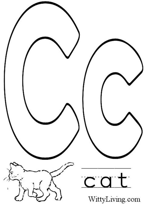 letter  coloring pages  preschoolers coloring pages