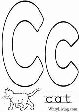 Letter Coloring Pages Kids Alphabet Printable Drawing Cat Color Letters Cartoon Cool Crafts Print Craft Getdrawings Numbers Getcolorings Coloringtop sketch template