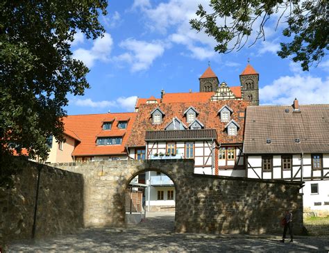 schloss  quedlinburg foto bild architektur motive schloesser