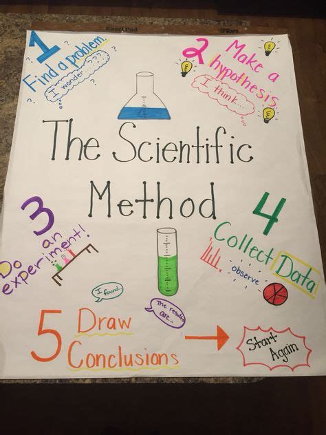 scientific method anchor chart