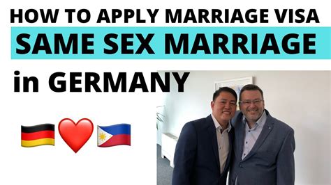 How To Apply German Marriage Visa In Germany Same Sex Marriage