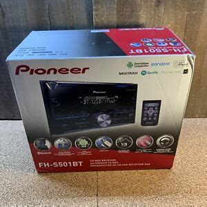 pioneer fh sbt bluetooth  dash cd receiver double din  remote ebay