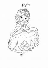 Sofia Kleurplaat Princesa Kleurplaten Prinsesje Coloring Dibujalandia Votes sketch template