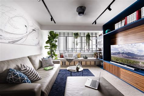 contoh desain interior  rumah minimalis modern desainid