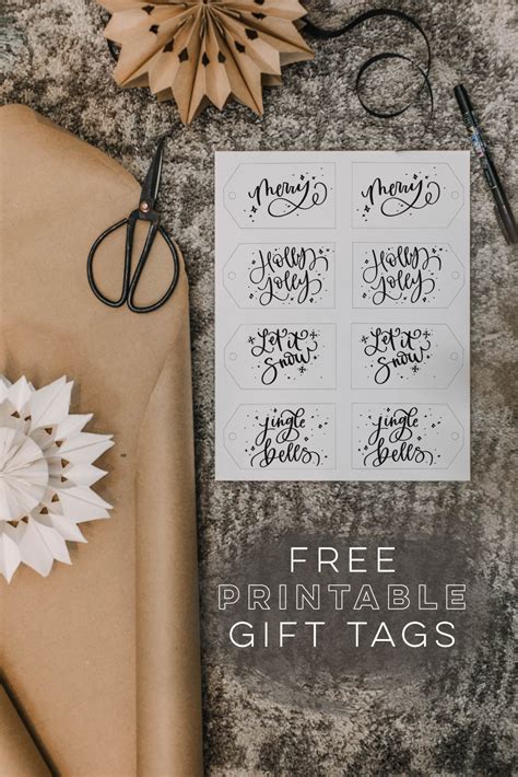 printable customizable gift tags degraff family