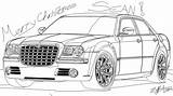 Chrysler sketch template