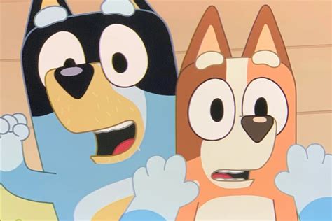 Bluey Voice Actors For Bandit And Chilli Meet For The First Time Four