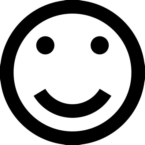 Smile Emoticon Smiley Face Svg Png Icon Free Download