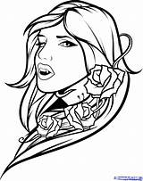Vampire Coloring Pages Girl Lips Drawing Anime Tattoo Vampires Female Girls Realistic Bat Mouth Colouring Outline Printable Face Book Sheet sketch template
