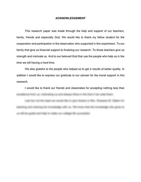 solution dedication acknowledgement  abstract thesis sample studypool