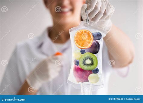 iv drip vitamin infusion therapy stock photo image  blood