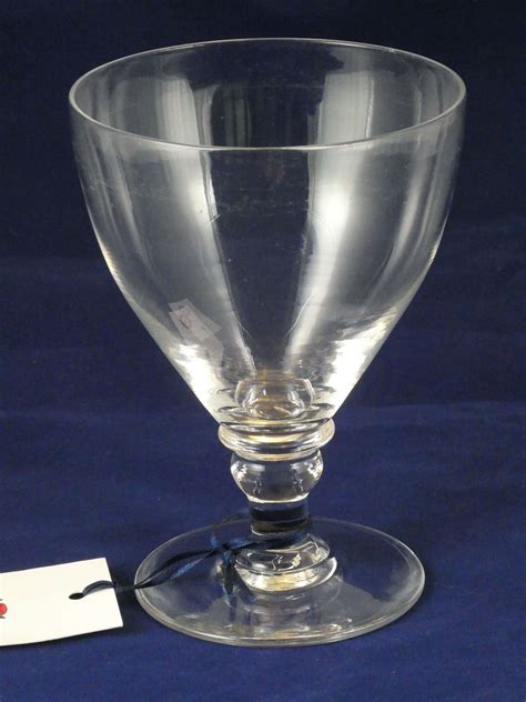 georgian rummer circa 1800 in antique wine glasses carafes and drinking
