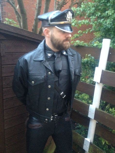 247 Best Leather Uniform Images On Pinterest Leather Men