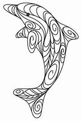 Quilling Paper Pages Dolphin Designs 3d Patterns Pen Coloring Embroidery Mandala Doodle Sea Colouring Aboriginal Dolphins Templates Urbanthreads Pattern Printable sketch template