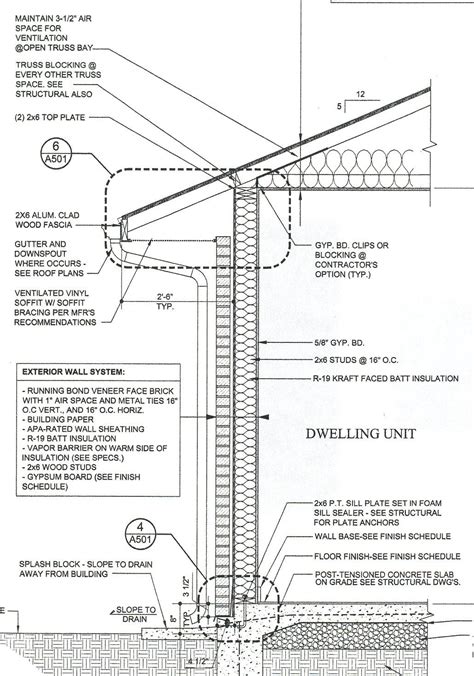 wall section detail drawing typical wall section detail wood house plan treesranchcom wall