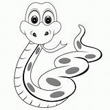 Serpiente Mewarnai Ular Snakes Printable Bonikids Outline Reptiles Warnanya Arga برای کودکان نقاشی امیزی Buscando Puedes Otros También Pintarcolorear Docendo sketch template