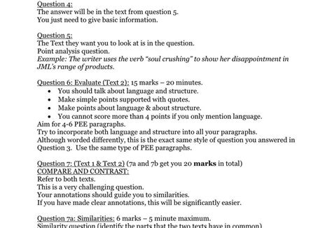 english language paper  question   bi paper  examples
