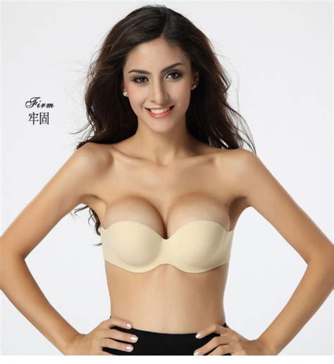 free shipping hot 100 cotton strapless seamless invisible bra sex bra push up bra in bras