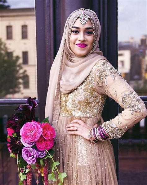 latest bridal hijab styles dresses designs collection 2020 2021