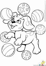 Puppy Coloring Pages Cartoon Getdrawings Dog Book sketch template