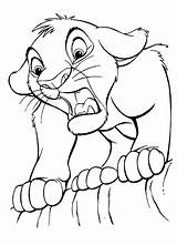 Lion King Coloring Pages Dolphin Printable Colorear Para Simba Cliparts Leon Rey Clipart Colouring Clip Library Pride Comments Cake Favorites sketch template