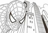 Spiderman Coloring Pages Games Printable Kids sketch template