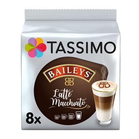 tassimo baileys latte macchiato coffee pods  coffee machine pods