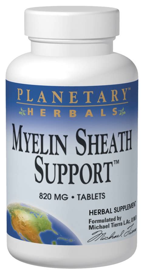 myelin sheath support  tabs ea  planetary herbals