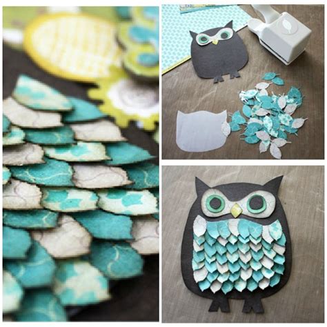 diy owl paper craft  diy owl crafts   diy