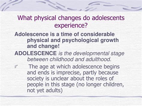ppt chapter 11 adolescence physical and cognitive development powerpoint presentation id