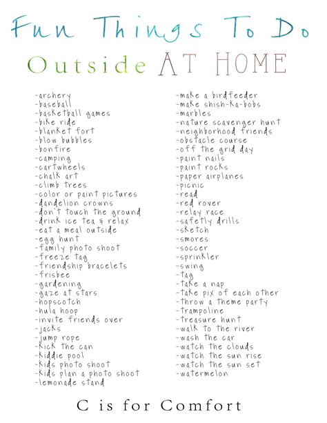 fun      home list