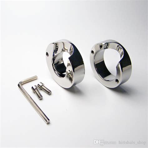 Stainless Steel Ball Weight Scrotum Ring Penis Cock Testis