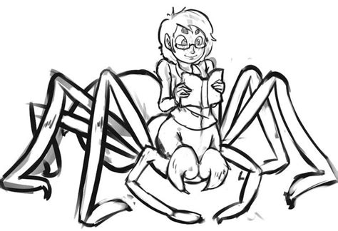 spider girl coloring page cute spider pinterest coloring spider